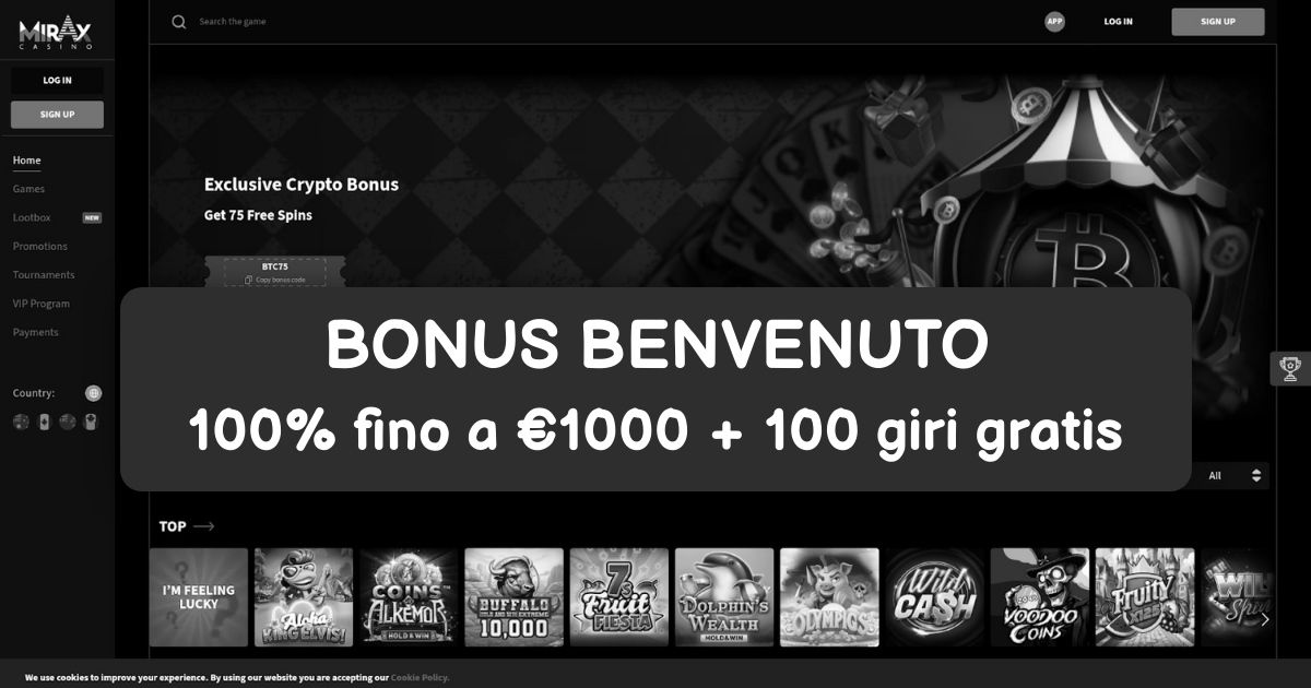 Mirax Casino Italia