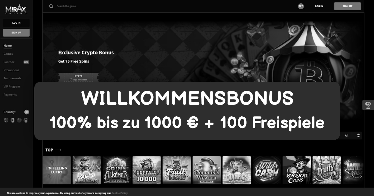 Mirax Casino Deutschland